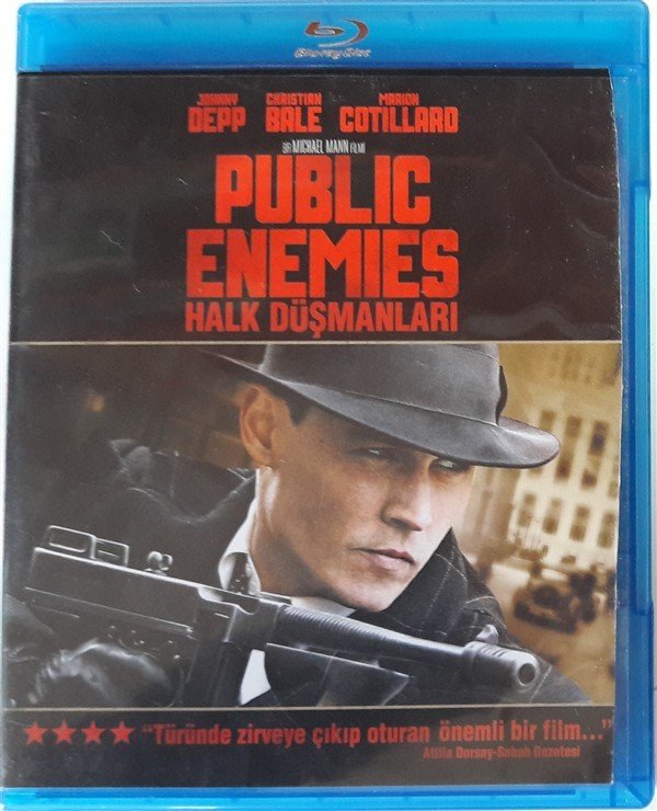 PUBLIC ENEMIES - HALK DÜŞMANLARI - JOHNNY DEPP - CHRISTIAN BALE - MARION COTILLARD - MICHAEL MANN - BLU-RAY 2.EL