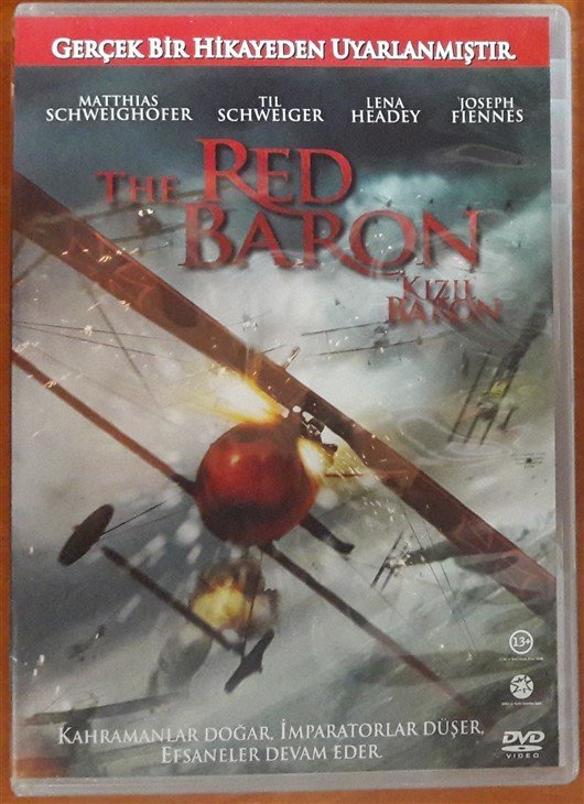 THE RED BARON - KIZIL BARON - DVD 2.EL