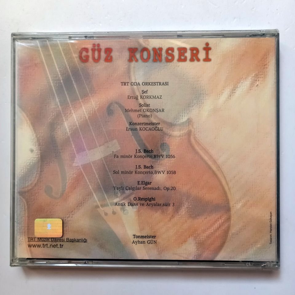 ODA ORKESTRASI - GÜZ KONSERİ - TRT CD SIFIR