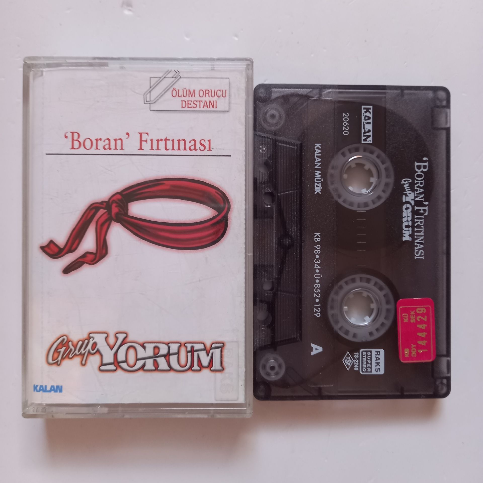 GRUP YORUM - 'BORAN' FIRTINASI (1998) - KASET 2.EL