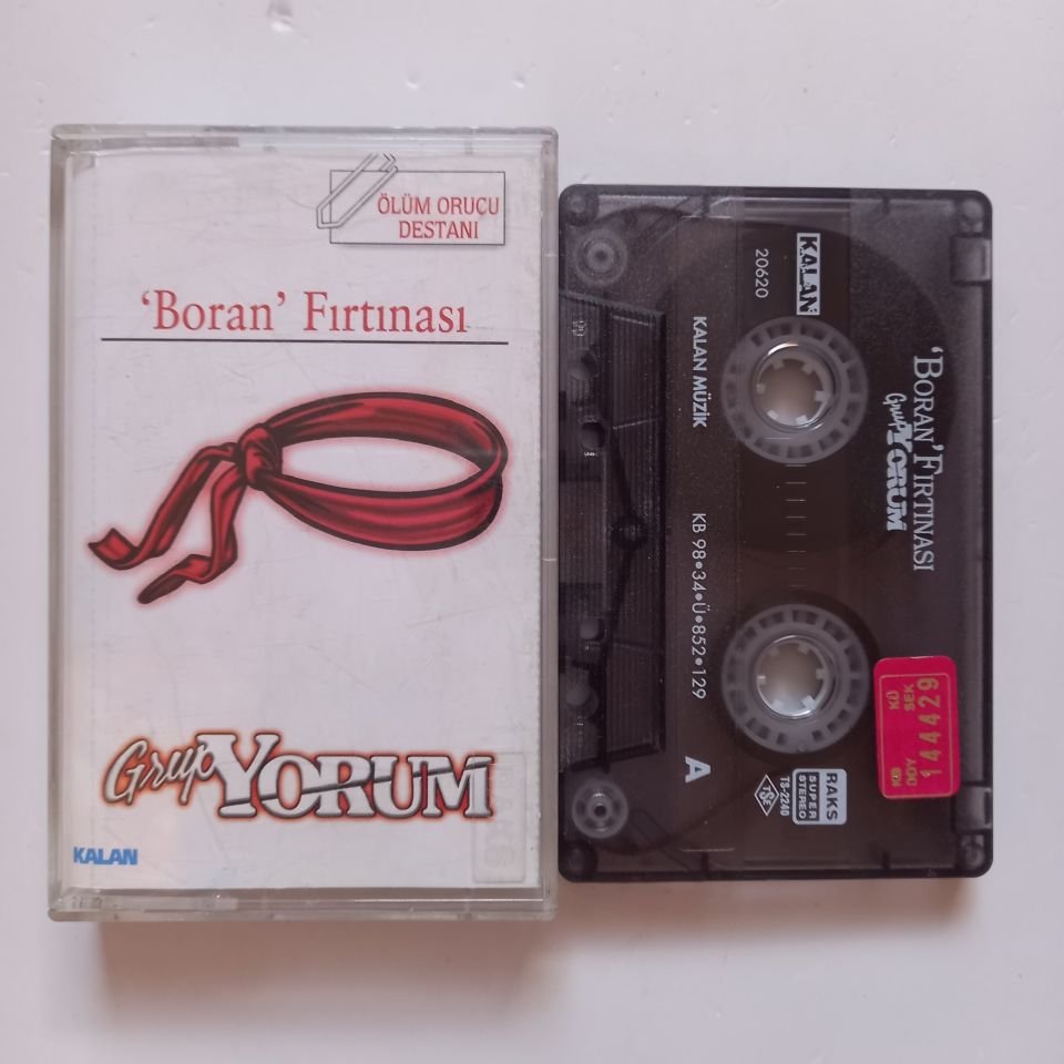 GRUP YORUM - 'BORAN' FIRTINASI (1998) - KASET 2.EL