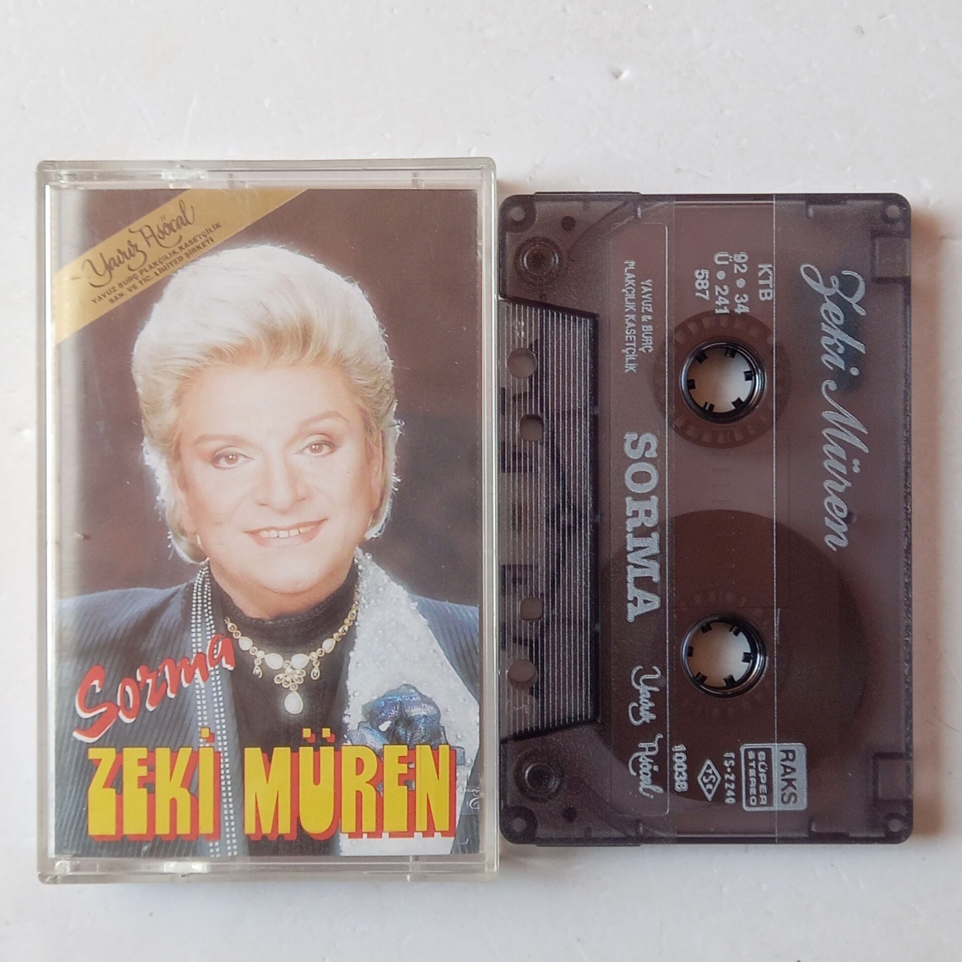 ZEKİ MÜREN - SORMA (1992) - KASET 2.EL