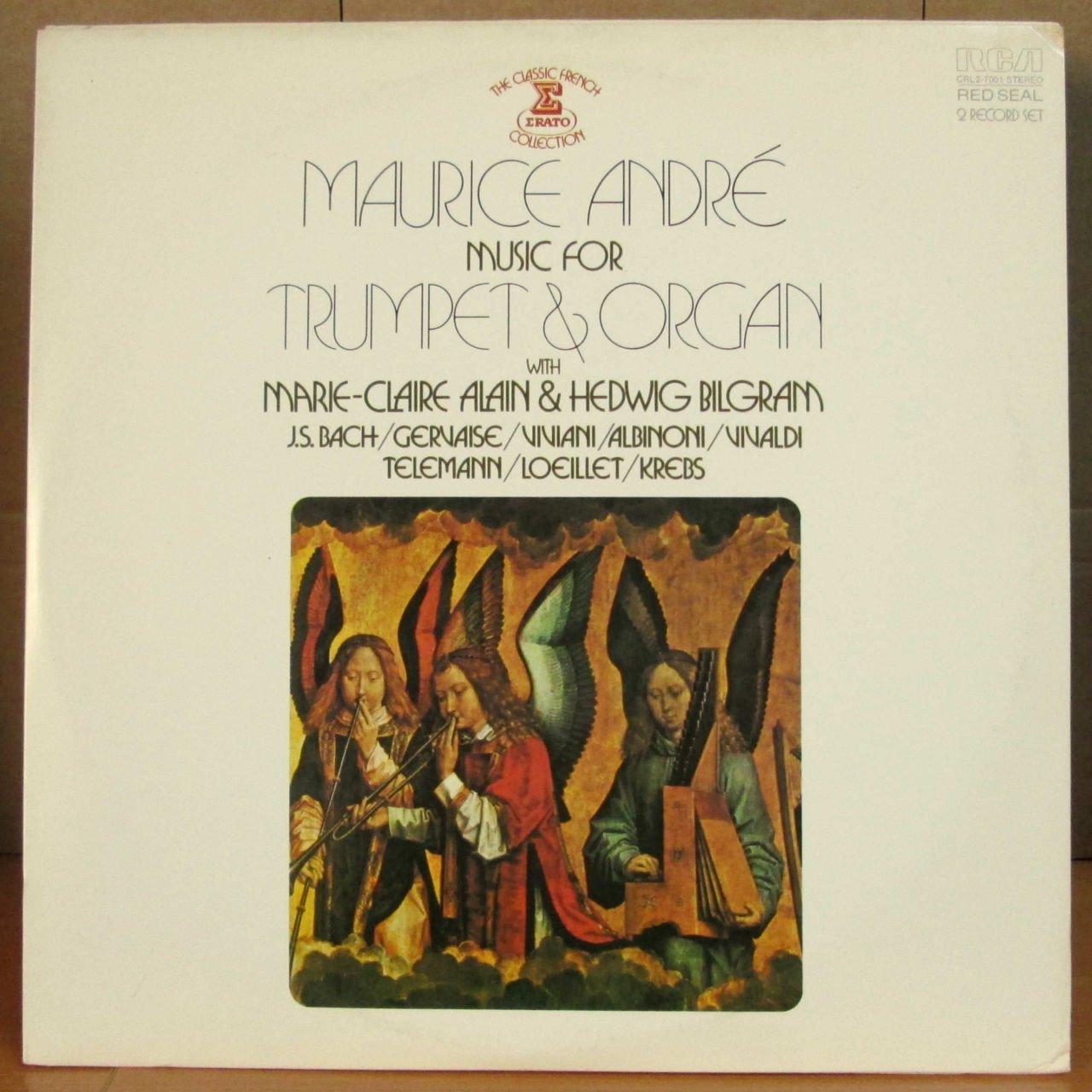 MAURICE ANDRE - MUSIC FOR TRUMPET ORGAN 2LP 2.EL