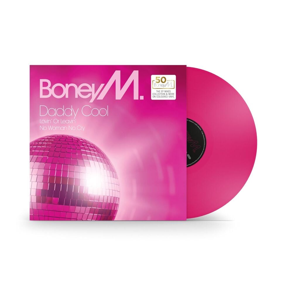 BONEY M - DADDY COOL / 50 YEARS OF BONEY M SERIES (2025) - 12'' 45RPM MAXI SINGLE SIFIR PLAK