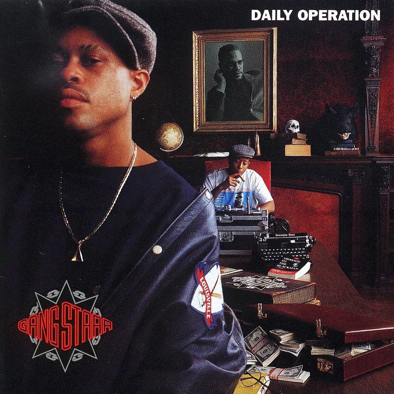 GANG STARR - DAILY OPERATION (1992) - 2LP 2024 RED TRANSLUCENT COLOURED EDITION SIFIR PLAK