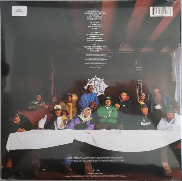 GANG STARR - DAILY OPERATION (1992) - 2LP 2024 RED TRANSLUCENT COLOURED EDITION SIFIR PLAK
