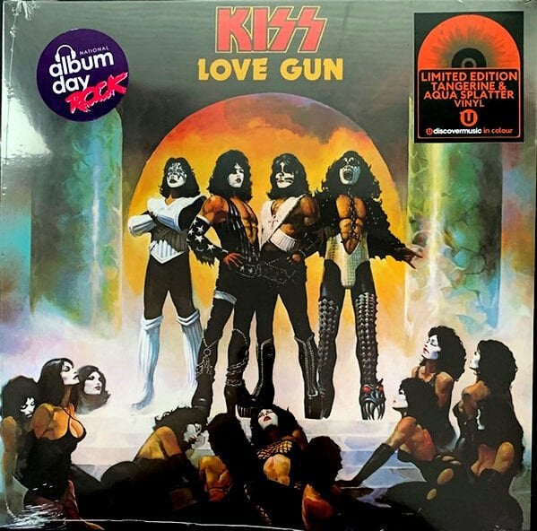 KISS - LOVE GUN (1977) - LP 2025 COLOURED EDITION SIFIR PLAK
