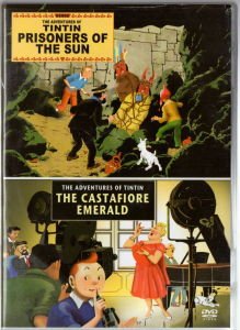 THE ADVENTURES OF TINTIN - PRISONERS OF THE SUN, THE CASTAFIORE EMERALD - 2 DVD 2.EL TÜRKÇE YOKTUR