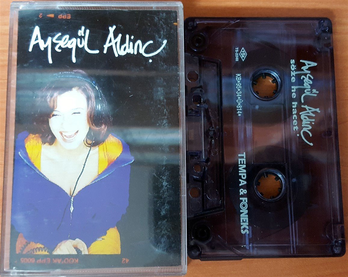 AYŞEGÜL ALDİNÇ - SÖZE NE HACET KASET 2.EL