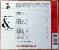 VINICIUS & ODETTE LARA - VINICIUS & ODETTE LARA (1963) 2004 REISSUE CD 2.EL