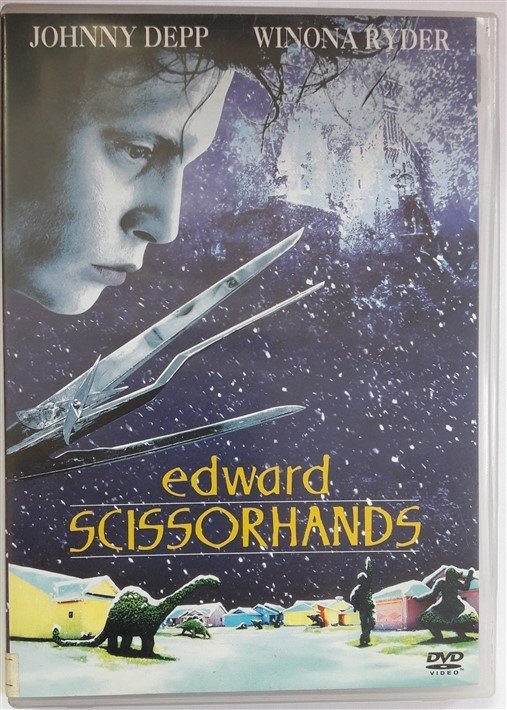 EDWARD SCISSORHANDS - MAKAS ELLER - JOHNNY DEPP - WINONA RYDER - TIM BURTON - DVD 2.EL TR ALTYAZI YOKTUR