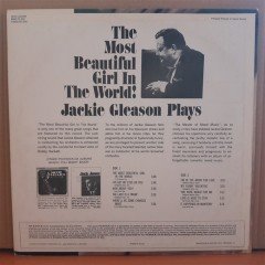 JACKIE GLEASON PLAYS THE MOST BEAUTIFUL GIRL IN THE WORLD - LP 2.EL PLAK