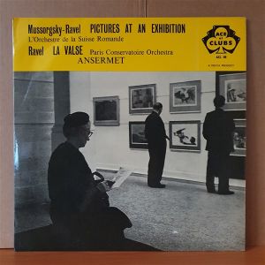 MUSSORGSKY-RAVEL: PICTURES AT AN EXHIBITION / RAVEL: LA VALSE / PARIS CONSERVATOIRE ORCHESTRA, ERNEST ANSERMET (1959) - LP 2.EL PLAK