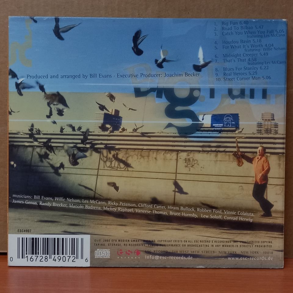 BILL EVANS – BIG FUN (2002) - CD 2.EL