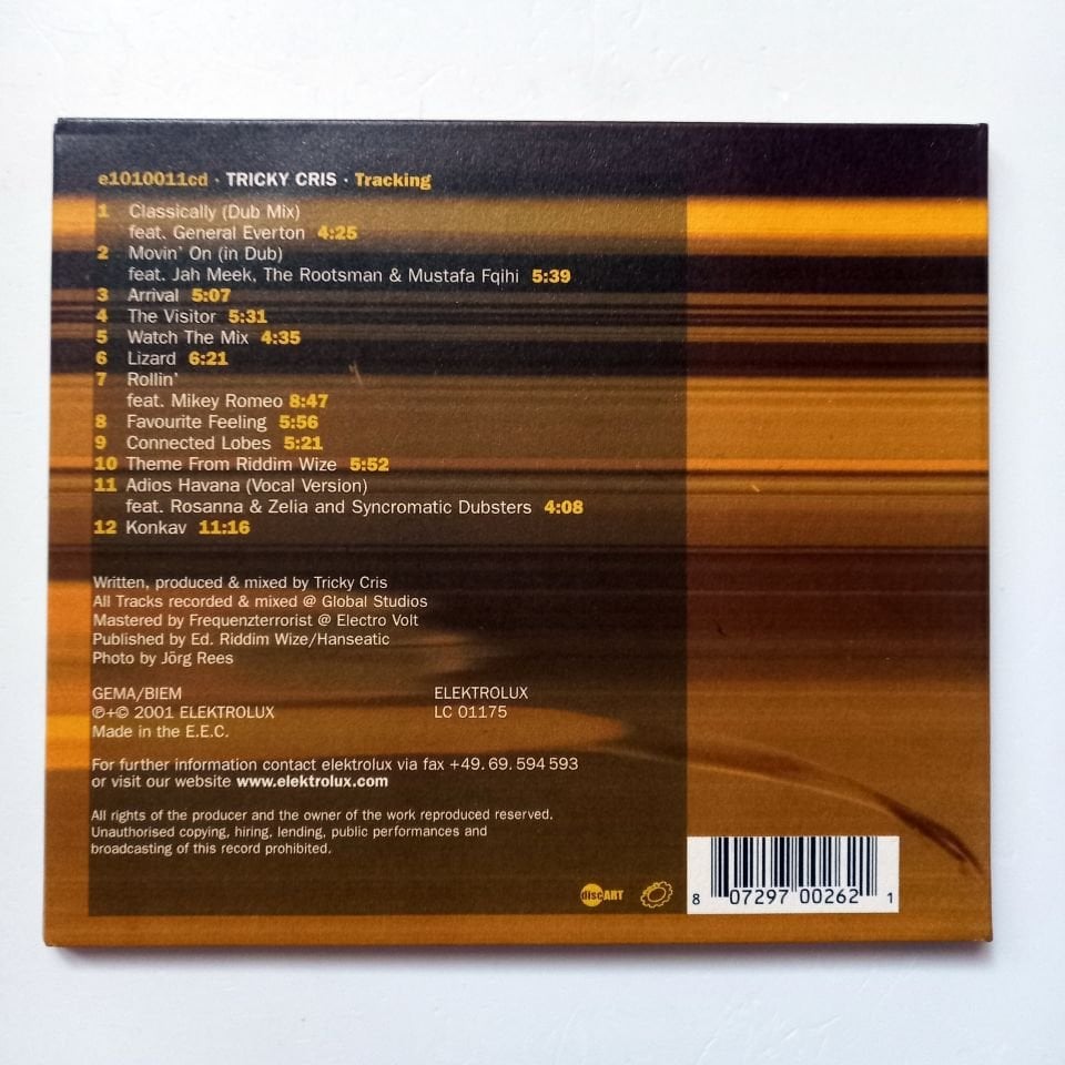 TRICKY CRIS – TRACKING (2001) - CD 2.EL