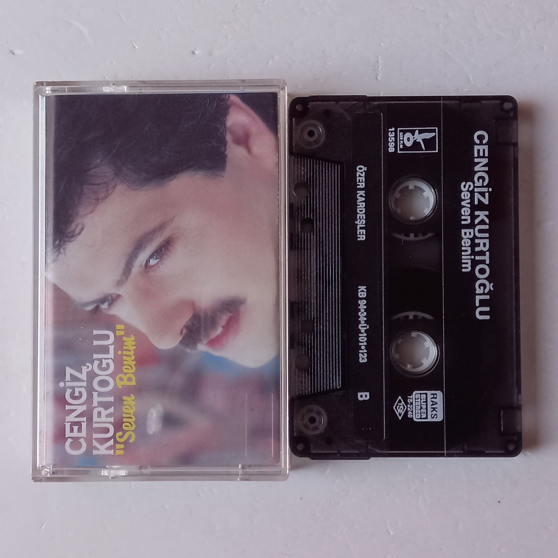 CENGİZ KURTOĞLU - SEVEN BENİM (1994) - KASET 2.EL