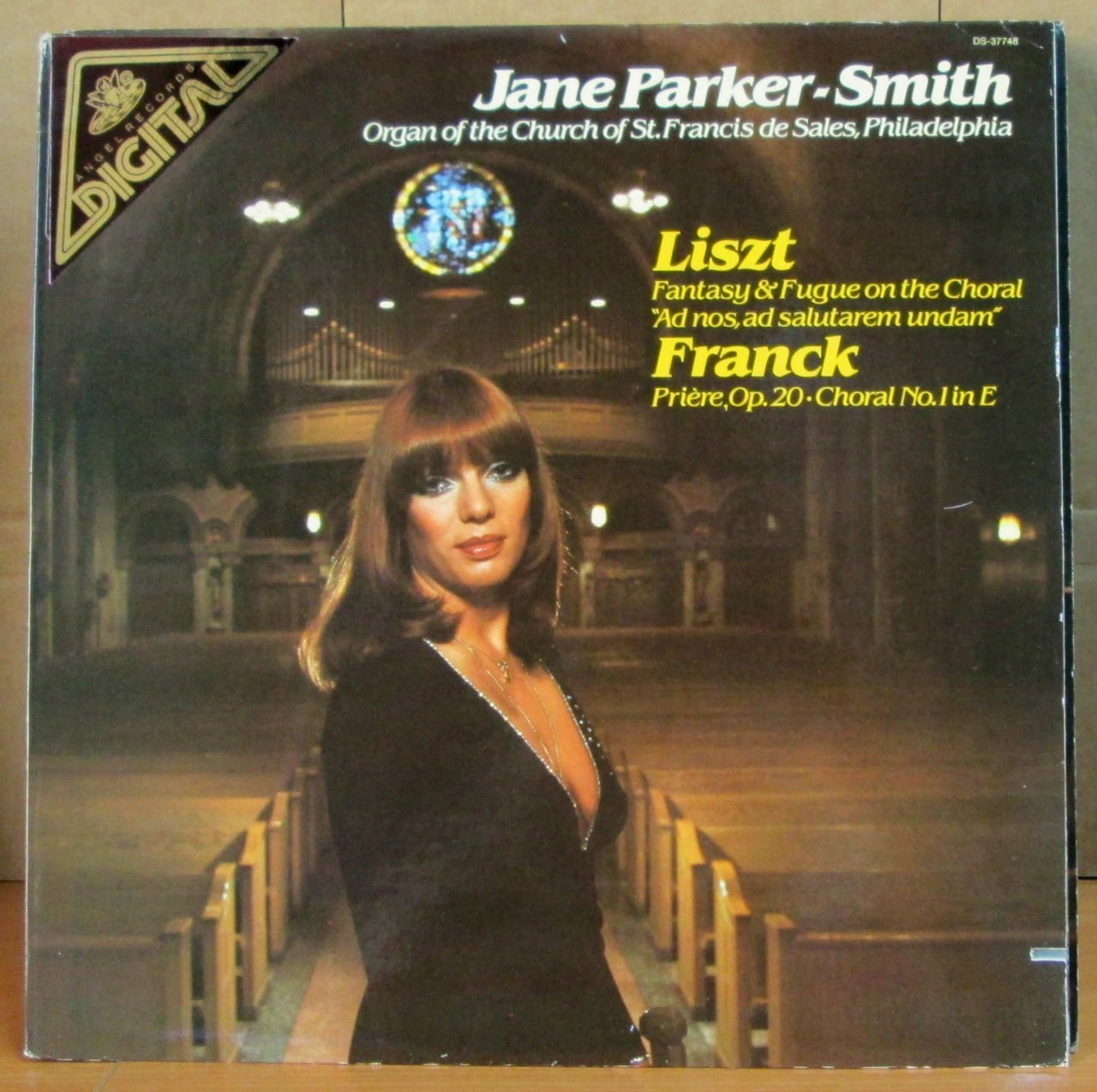 LISZT - FRANCK - JANE PARKER-SMITH LP 2.EL