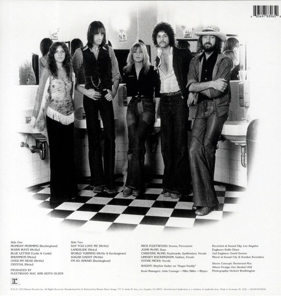 FLEETWOOD MAC - FLEETWOOD MAC (1975) - LP 2022 EDITION SIFIR PLAK