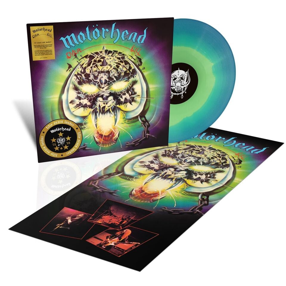 MOTORHEAD - OVER KILL (1979) - LP 2025 COLOURED EDITION SIFIR PLAK
