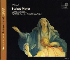 VIVALDI - STABAT MATER / ANDREAS SCHOLL / ENSEMBLE 415 / CHIARA BANCHINI (1998) - CD + 1998 HARMONIA MUNDI CATALOGUE 2.EL