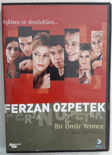 BİR ÖMÜR YETMEZ - SATURNO CONTRO - FERZAN ÖZPETEK - DVD 2.EL