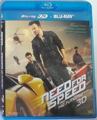 NEED FOR SPEED - HIZ TUTKUSU - AARON PAUL - 3BLU-RAY 2.EL