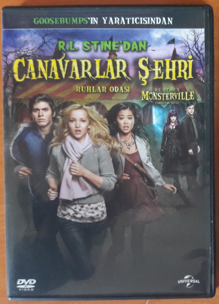CANAVARLAR ŞEHRİ RUHLAR ODASI - MONSTERVILLE CABINET OF SOULS - DVD 2.EL