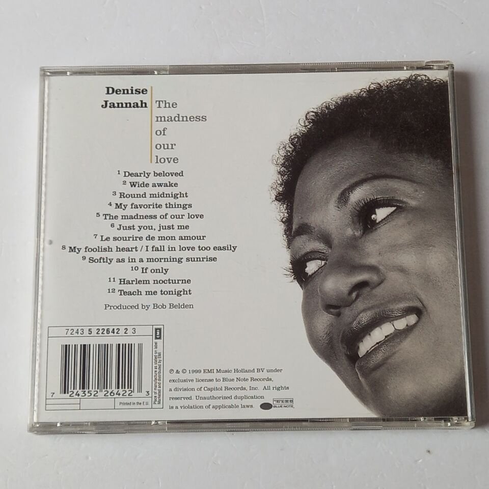 DENISE JANNAH – THE MADNESS OF OUR LOVE (1999) - CD 2.EL