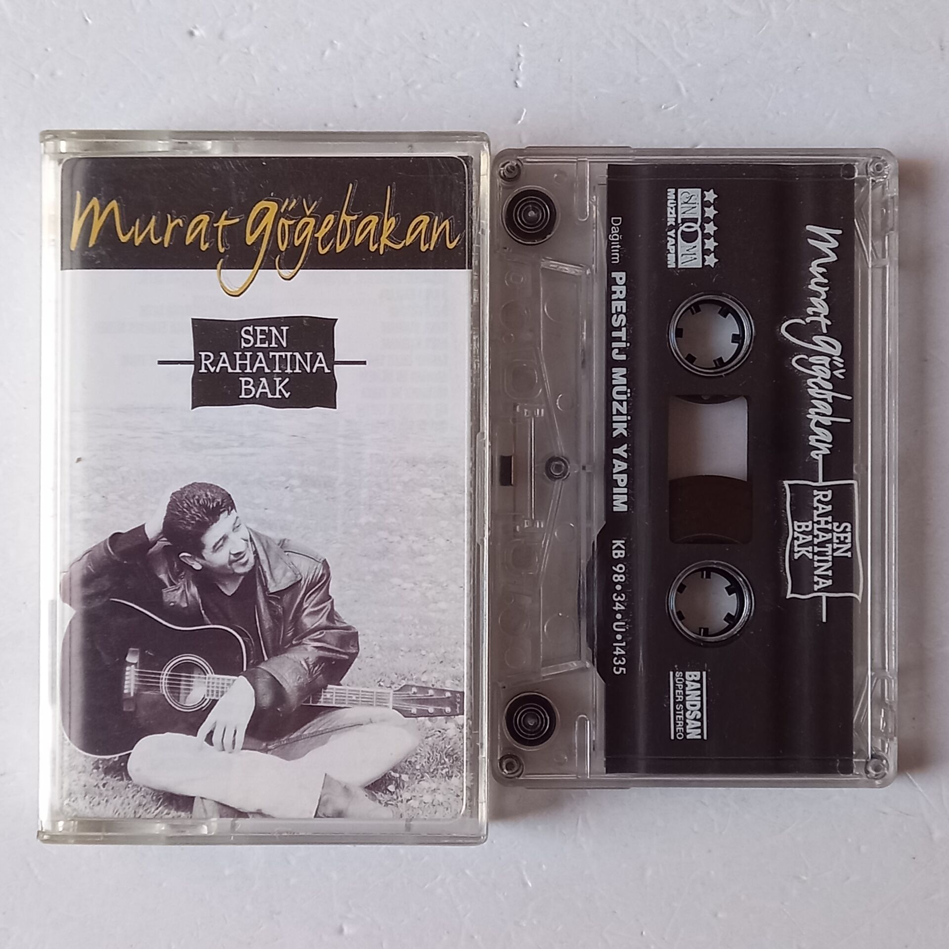 MURAT GÖĞEBAKAN - SEN RAHATINA BAK (1998) - KASET 2.EL
