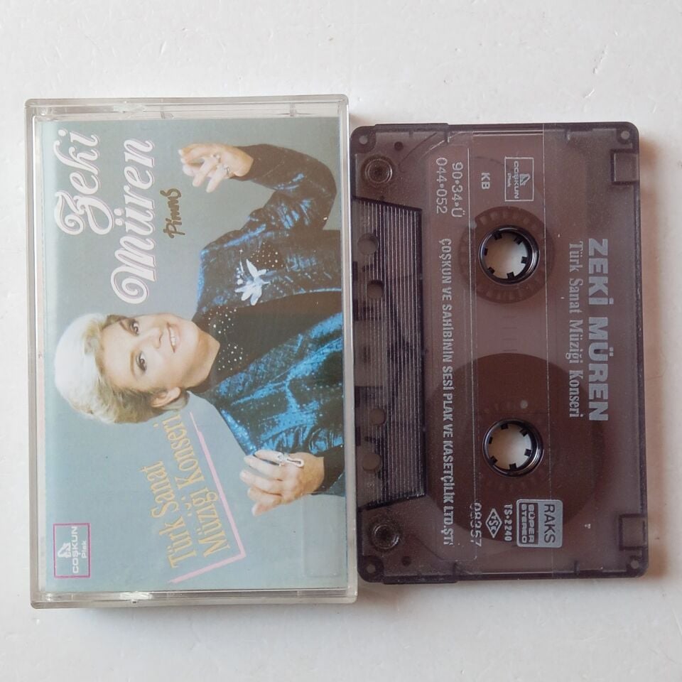 ZEKİ MÜREN - TÜRK SANAT MÜZİĞİ KONSERİ (1990) - KASET 2.EL