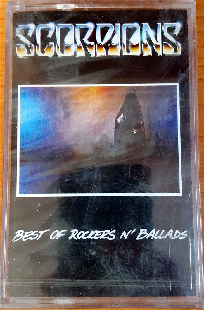 SCORPIONS - BEST OF ROCKERS N' BALLADS (1990) KENT CASSETTE MADE IN TURKEY ''NEW'' PAPER LABEL