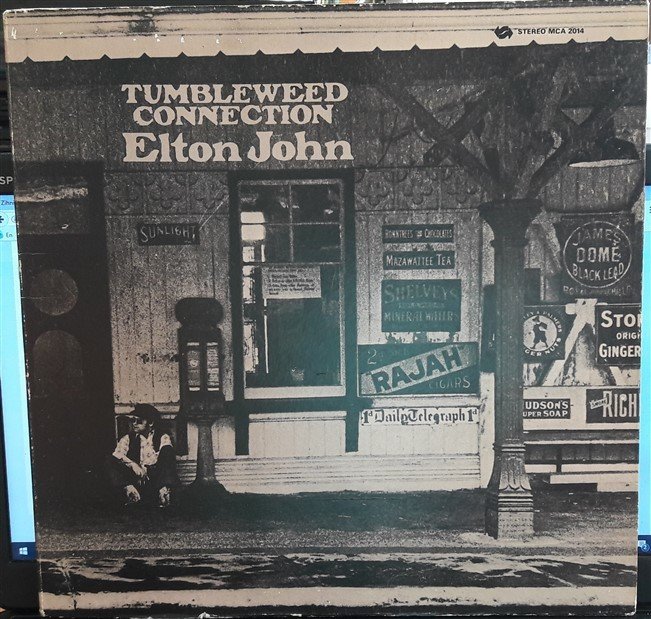 ELTON JOHN - TUMBLEWEED CONNECTION (1973) - PLAK 2.EL