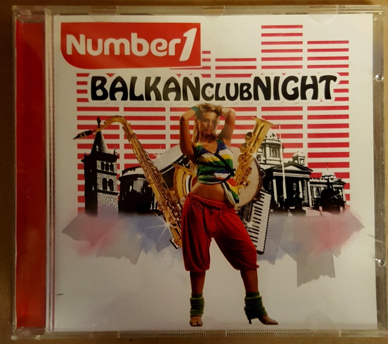 BALKAN CLUB NIGHT NUMBER ONE TV CD 2.EL