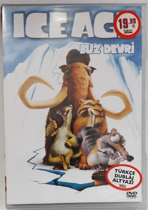 ICE AGE - BUZ DEVRİ - PIXAR ANİMASYON - DVD SIFIR