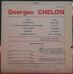GEORGES CHELON - PLAK 2.EL