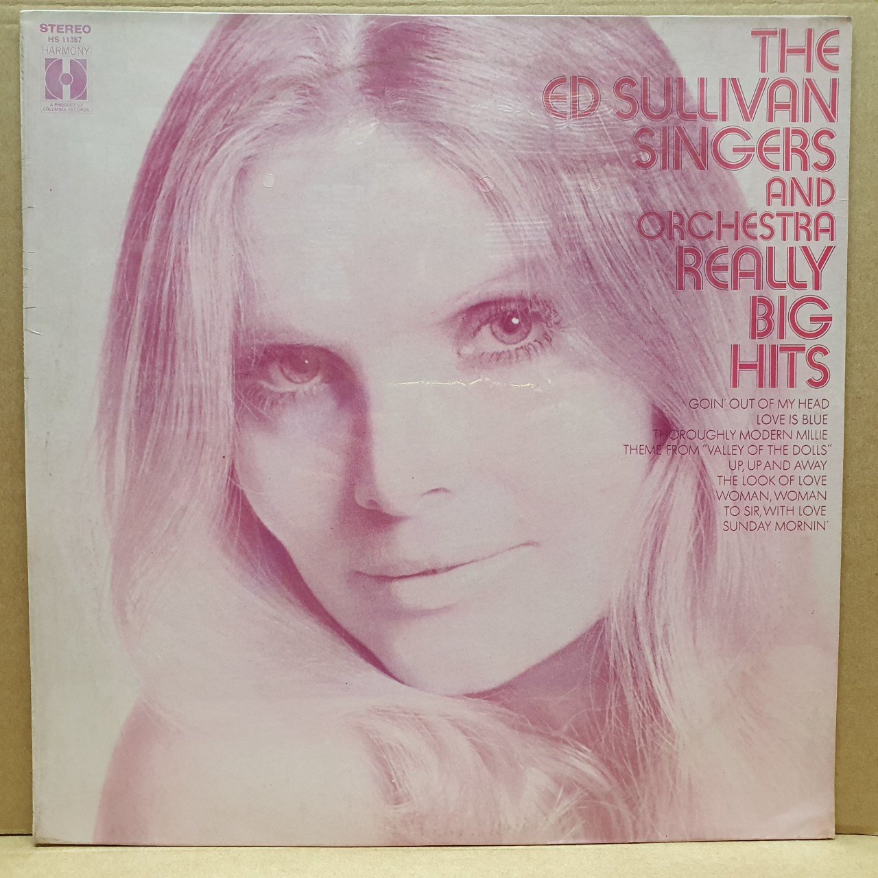 THE ED SULLIVAN SINGERS AND ORCHESTRA - REALLY BIG HITS - LP DÖNEM BASKISI SIFIR PLAK