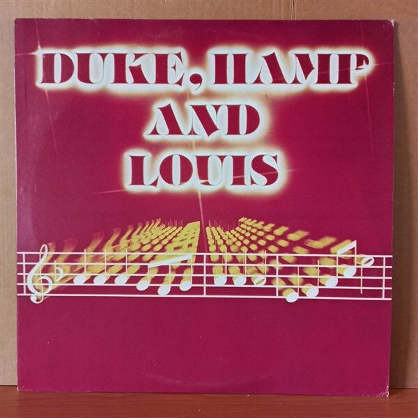 DUKE ELLINGTON, LIONEL HAMPTON, LOUIS ARMSTRONG - DUKE, HAMP AND LOUIS (1979) - LP 2.EL PLAK