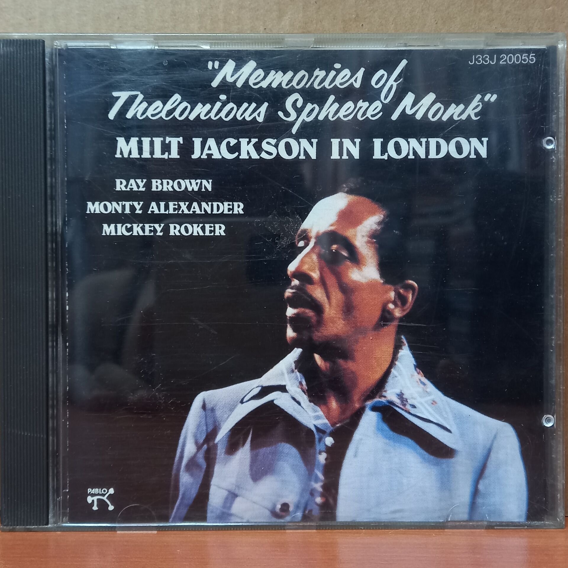 MILT JACKSON - MEMORIES OF THELONIOUS SPHERE MONK / MILT JACKSON IN LONDON / RAY BROWN, MONTY ALEXANDER, MICKEY ROKER (1982) - CD 2.EL