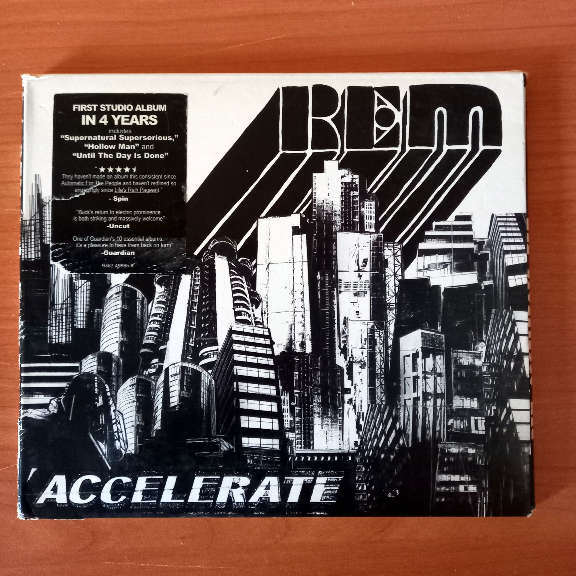 R.E.M. – ACCELERATE (2008) - CD 2.EL
