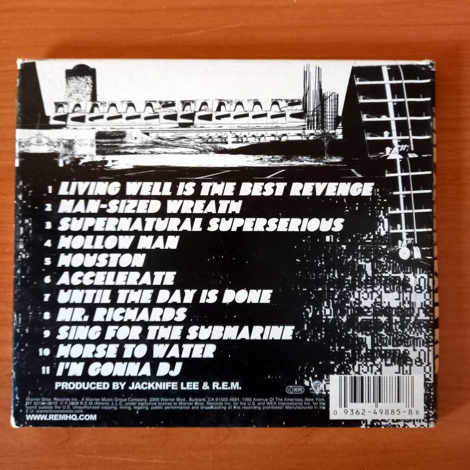 R.E.M. – ACCELERATE (2008) - CD 2.EL