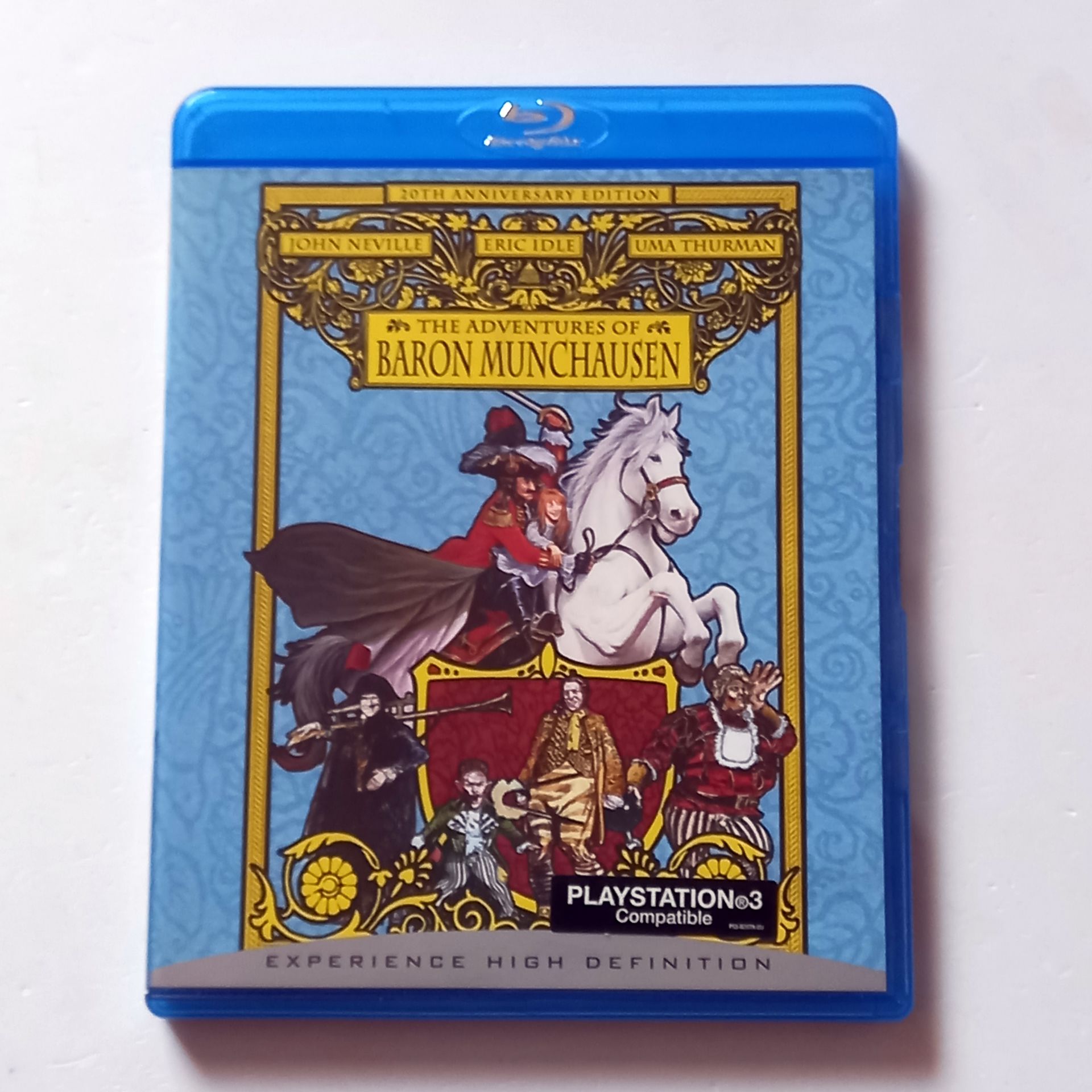 THE ADVENTURES OF BARON MUNCHAUSEN - JOHN NEVILLE, ERIC IDLE, UMA THURMAN - YÖN.: TERRY GILLIAM - BLU-RAY 2.EL