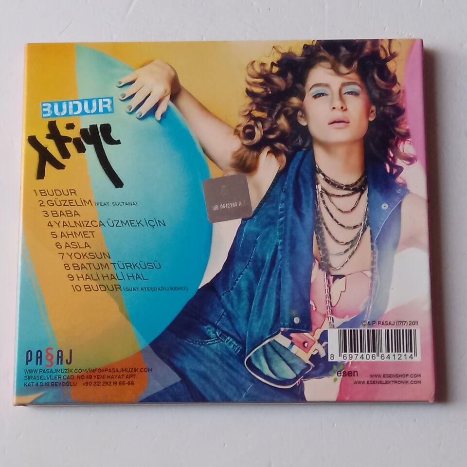 ATİYE – BUDUR (2011) - CD DIGIPAK 2.EL