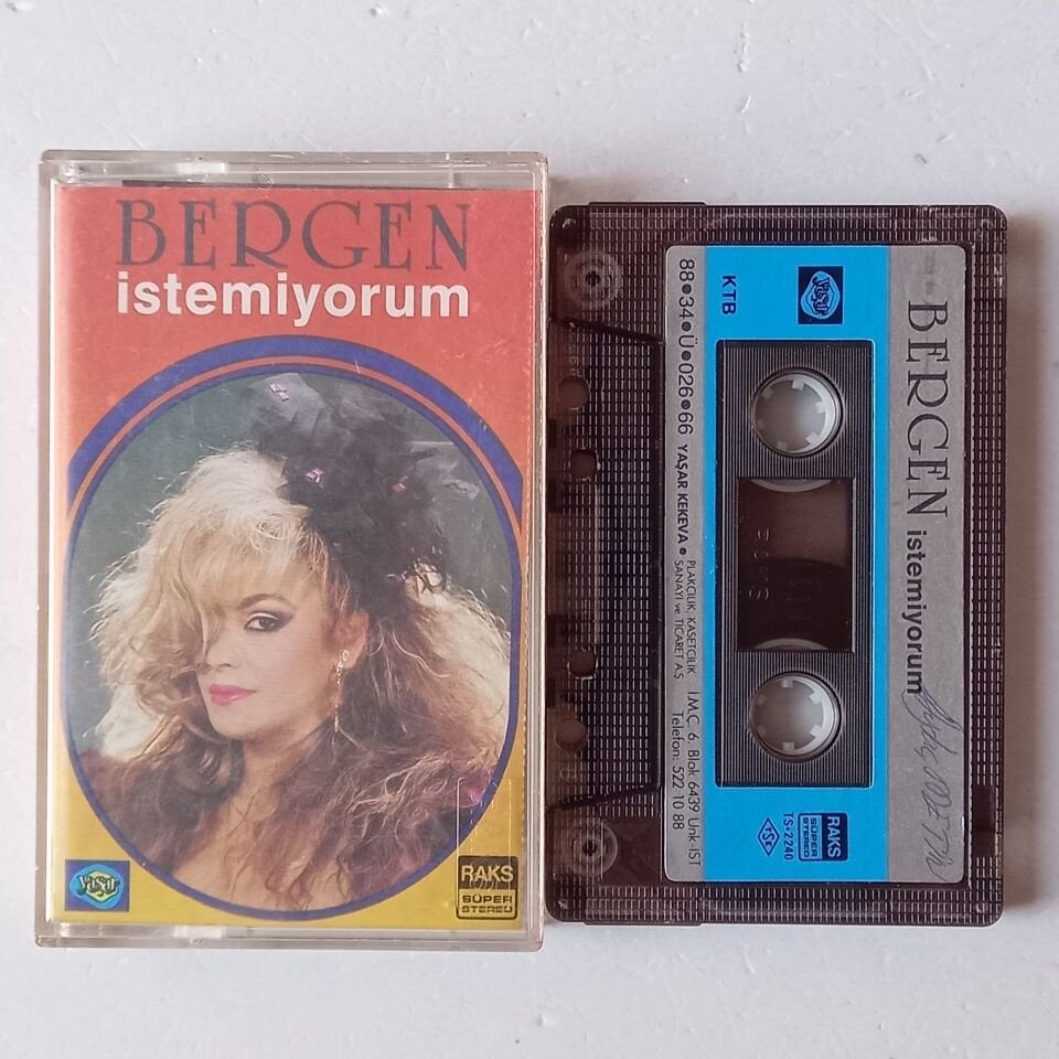 BERGEN - İSTEMİYORUM (1988) - KASET 2.EL