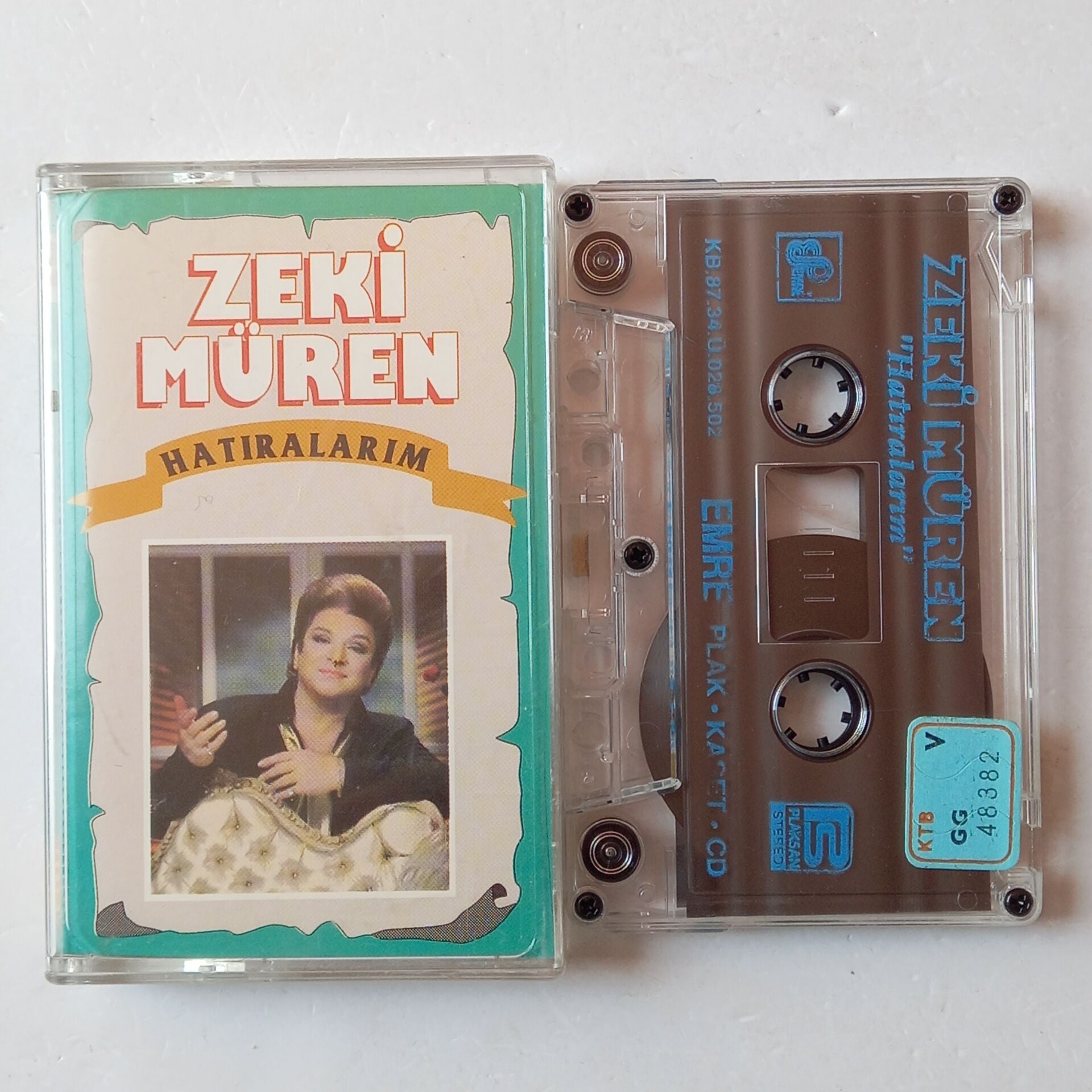 ZEKİ MÜREN - HATIRALARIM (1987) - KASET 2.EL
