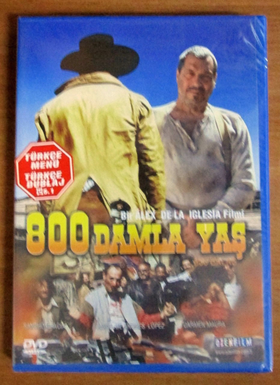 800 DAMLA YAŞ - 800 BALAS - ALEX DE LA IGLESIA - DVD SIFIR