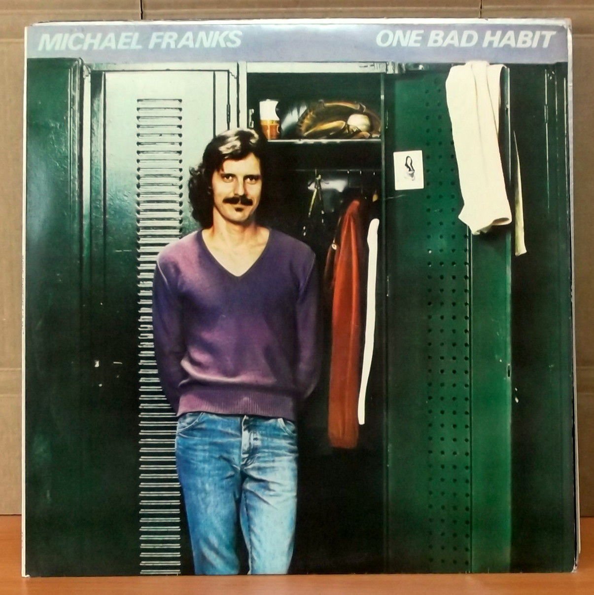 MICHAEL FRANKS ONE BAD HABIT Yerli Baskı LP 2.EL