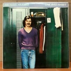 MICHAEL FRANKS ONE BAD HABIT Yerli Baskı LP 2.EL