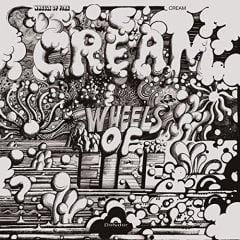 CREAM - WHEELS OF FIRE (1968) - 2LP 180GR 2015 EDITION SIFIR PLAK