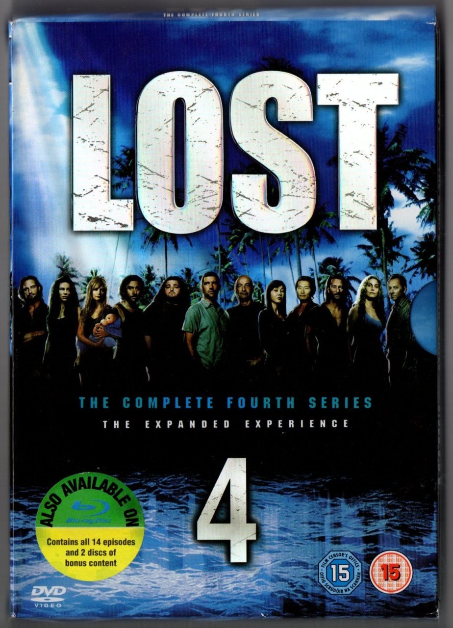 LOST 4 - THE COMPLETE FOURTH SERIES - 6DVD 2.EL TR ALTYAZI YOKTUR
