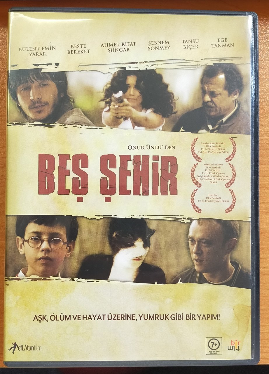 BEŞ ŞEHİR - ONUR ÜNLÜ - DVD 2.EL